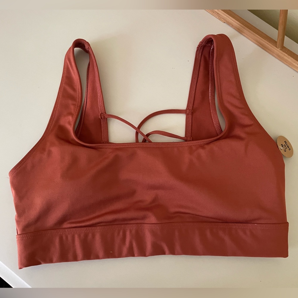 PINK bathing suit top NWT